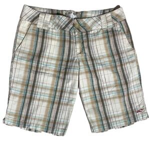 O'Neill Plaid Bermuda Shorts